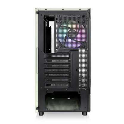 Das View 270 Plus TG ARGB ist ein PC Gehaeuse (Midi Tower) in der Farbe Match Green.