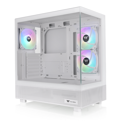 Das View 270 Plus TG ARGB ist ein PC Gehaeuse (Midi Tower) in der Farbe Snow White.
