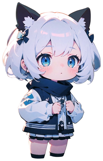 Das View 270 SP TT-Waifu-Edition in der Farbe Black ist ein E-ATX Midi Gehäuse. Die noch süße Variante (Chibi) von der Black Waifu.