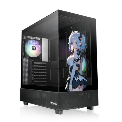 Das View 270 SP TT-Waifu-Edition in der Farbe Black ist ein E-ATX Midi Gehäuse.
