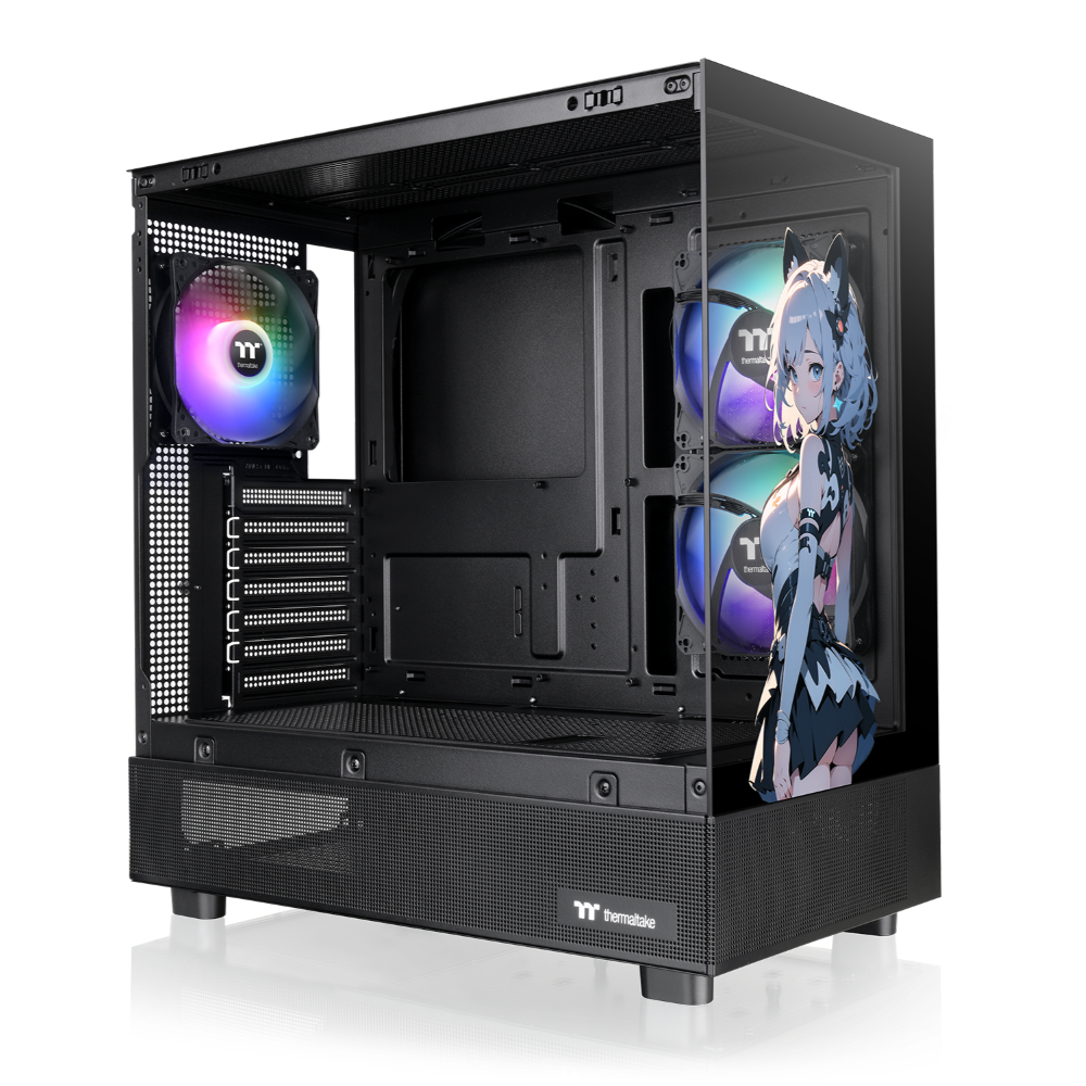 Das View 270 SP TT-Waifu-Edition in der Farbe Black ist ein E-ATX Midi Gehäuse.