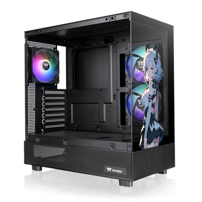 Das View 270 SP TT-Waifu-Edition in der Farbe Black ist ein E-ATX Midi Gehäuse.
