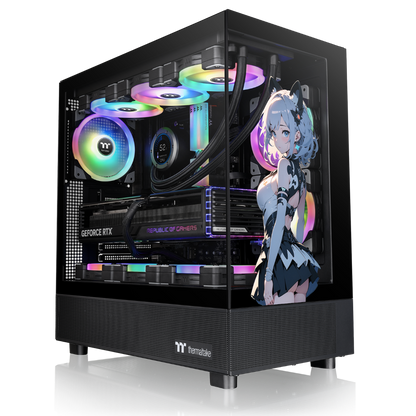 Das View 270 SP TT-Waifu-Edition in der Farbe Black ist ein E-ATX Midi Gehäuse.