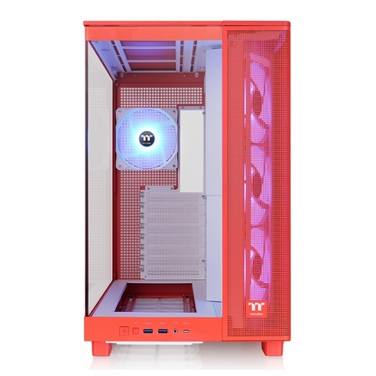 Das View 380 XL TG ARGB PC Gehäuse ist ein Zweikammer-ATX-Gehäuse mit großartiger Ausstattung.