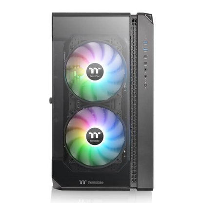 Das View 51 TG ARGB ist ein Big Tower in der Farbe Black mit High-End Erweiterungsmöglichkeiten.