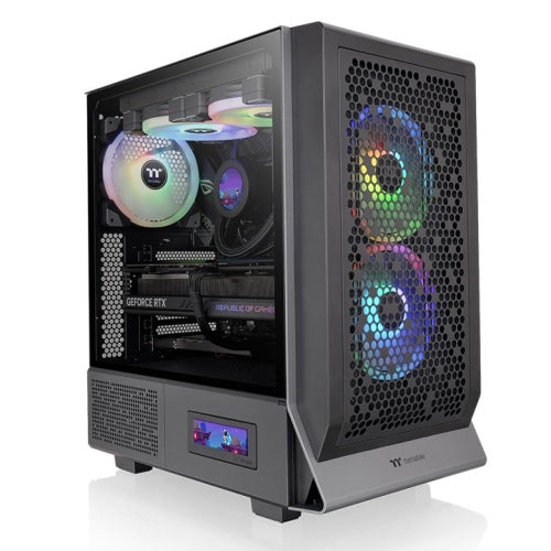 Das View 51 TG ARGB ist ein Big Tower in der Farbe Black mit High-End Erweiterungsmöglichkeiten.