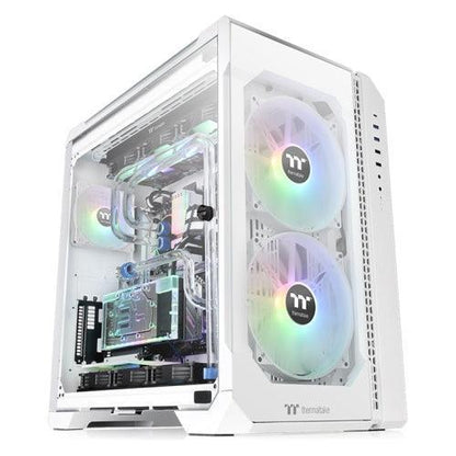 Das View 51 TG ARGB ist ein Big Tower in der Farbe Snow White mit High-End Erweiterungsmöglichkeiten.