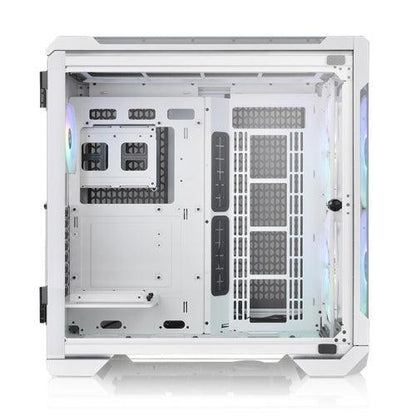 Das View 51 TG ARGB ist ein Big Tower in der Farbe Snow White mit High-End Erweiterungsmöglichkeiten.