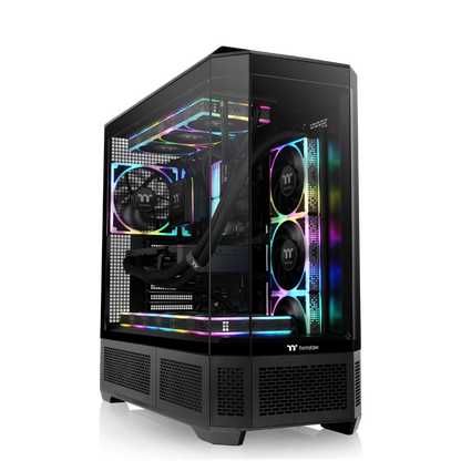 Das View 600 TG ist ein E-ATX PC Gehaeuse in der Farbe Black.