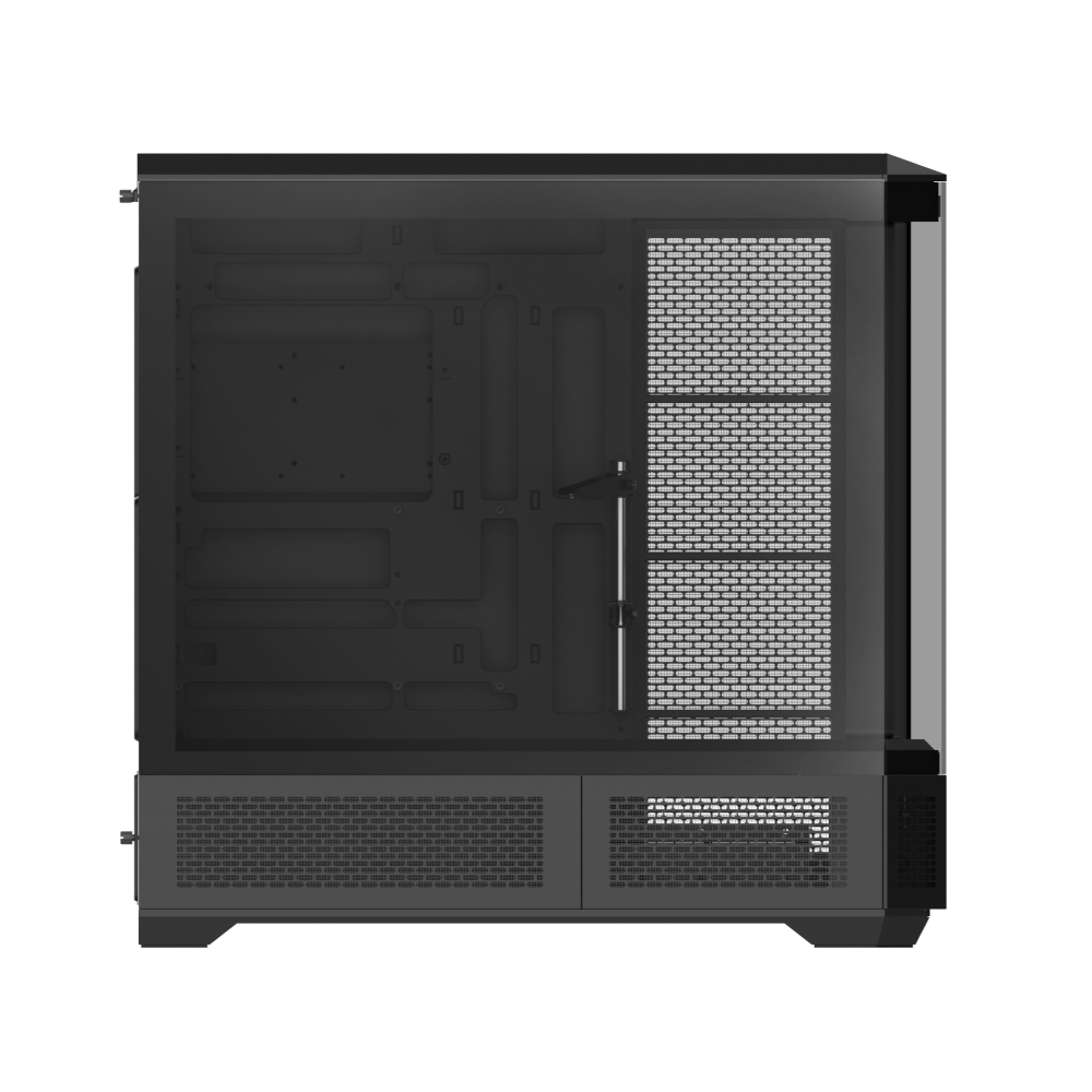 Das View 600 TG ist ein E-ATX PC Gehaeuse in der Farbe Black.