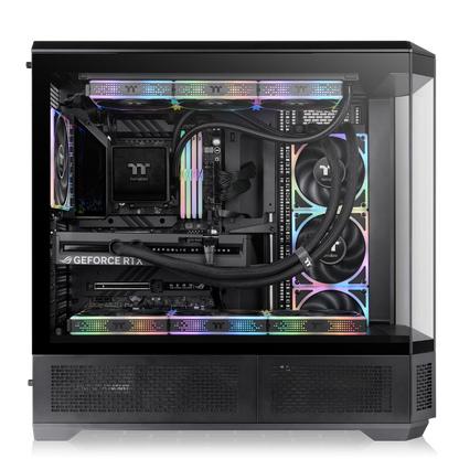 Das View 600 TG ist ein E-ATX PC Gehaeuse in der Farbe Black.