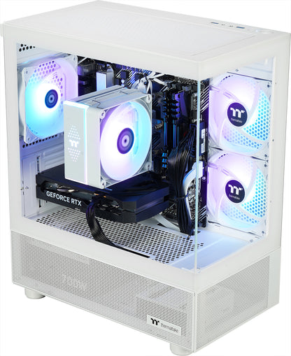 Der White Fairy ist ein LCGS Gaming PC mit  NVIDIA RTX 5060 und AMD Ryzen 7 5700X.