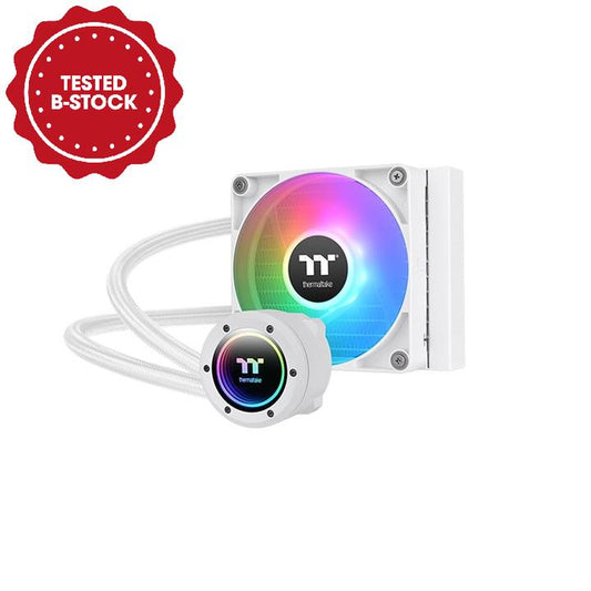 TH120 ARGB V2 Snow CPU AIO Liquid Cooler - Thermaltake Toughstore