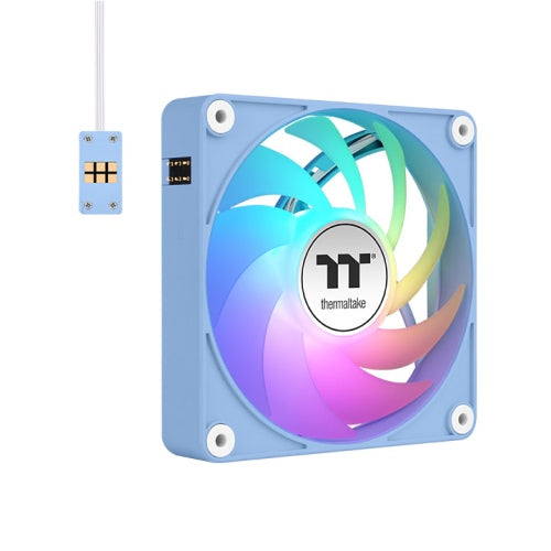 CT120 EX ARGB Fan Hydrangea Blue 3 Fan Pack - Thermaltake LCGS