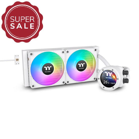 TH280 V2 Ultra EX ARGB Snow White AIO Wasserkühlung - Thermaltake LCGS