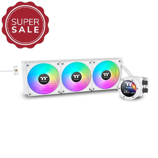 TH420 V2 Ultra EX ARGB Snow White AIO Wasserkühlung - Thermaltake LCGS