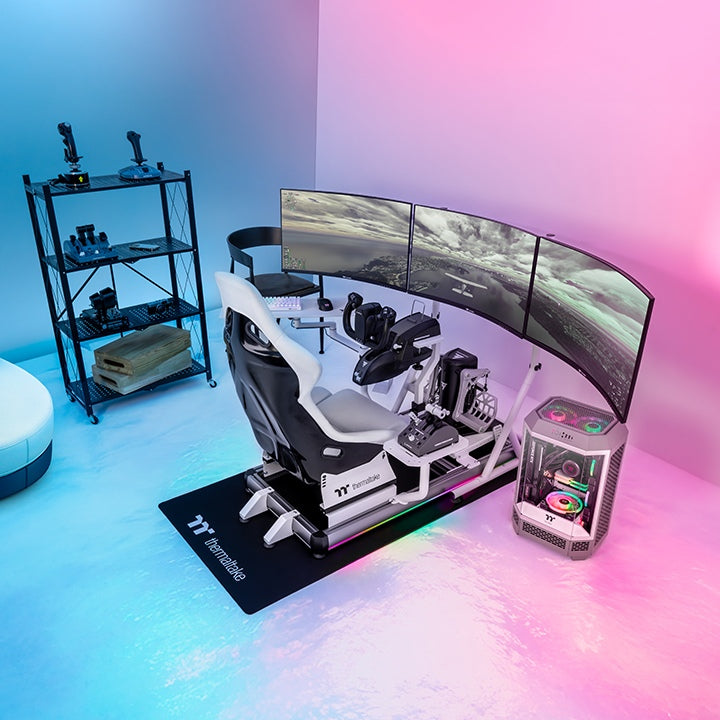 GF500 Flight Simulator Cockpit - Thermaltake LCGS