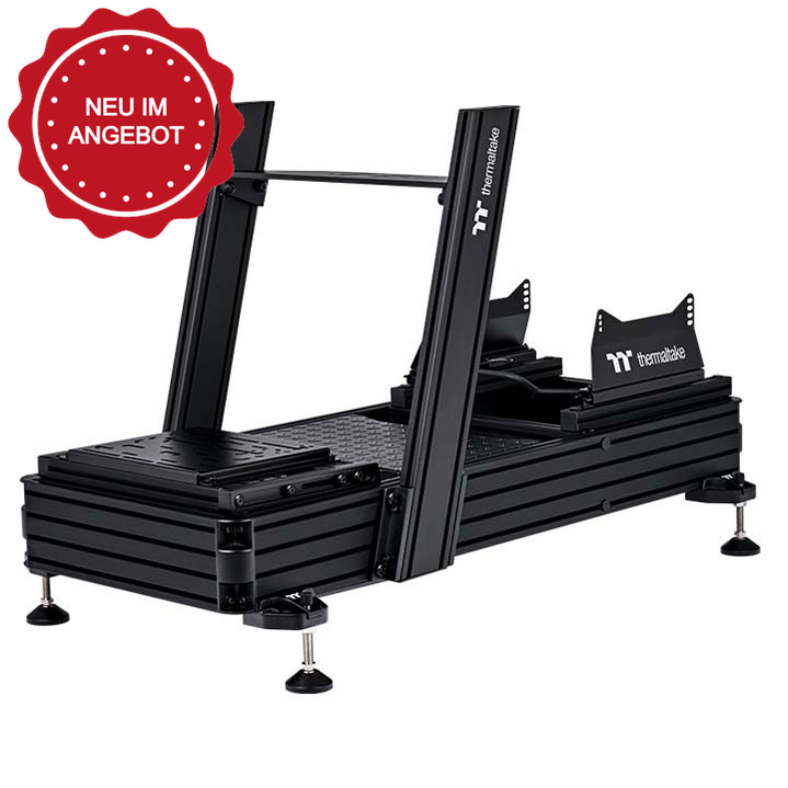Thermaltake GR900 Racing Simulator Cockpit mit 40 × 160 mm T-Nuten-Aluminiumprofilrahmen für Direct-Drive-Systeme