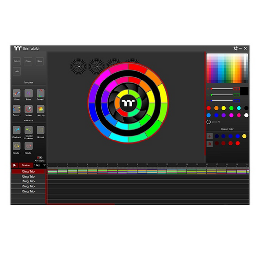 Riing Trio 12 RGB Gehäuselüfter (3-Fan Pack)