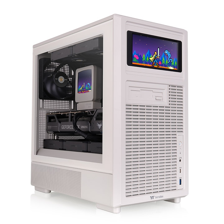 Retro 260 TG Beige PC Case