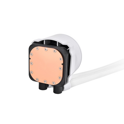 ***B-Ware*** Bundle - V350 TG ARGB Air Gehäuse + TH120 V2 AIO Snow White