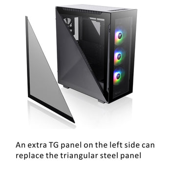 Divider 500 TG ARGB Black - Thermaltake LCGS