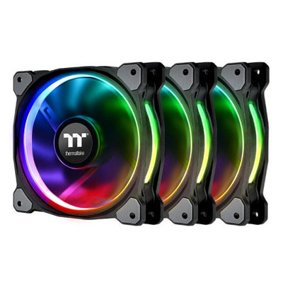 Riing Plus 12 RGB Gehäuselüfter Kit 3x Fan +3x Lumi Plus