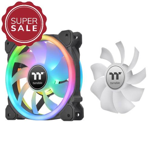 SWAFAN 12 RGB Radiator Fan 3 Pack - Thermaltake LCGS
