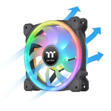 SWAFAN 12 RGB Radiator Fan 3 Pack - Thermaltake LCGS