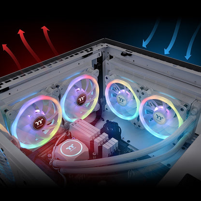 SWAFAN 14 RGB Radiator Fan TT Premium Edition (3-Pack Fan)