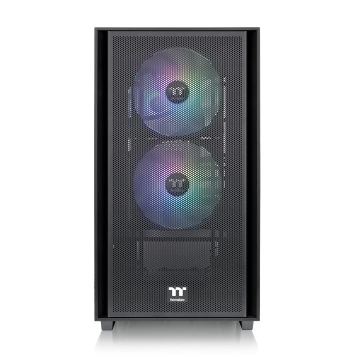 Das H16 TG ARGB Black ist ein Micro-ATX Tower Chassis mit Mesh-Frontblende